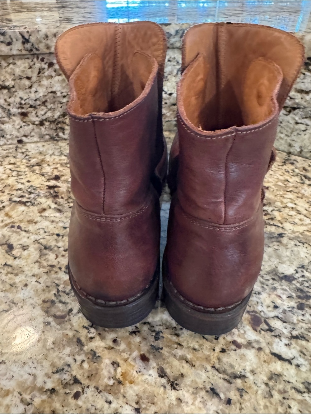 Fiorentini baker brown leather boots men’s 40 - Picture 4 of 8